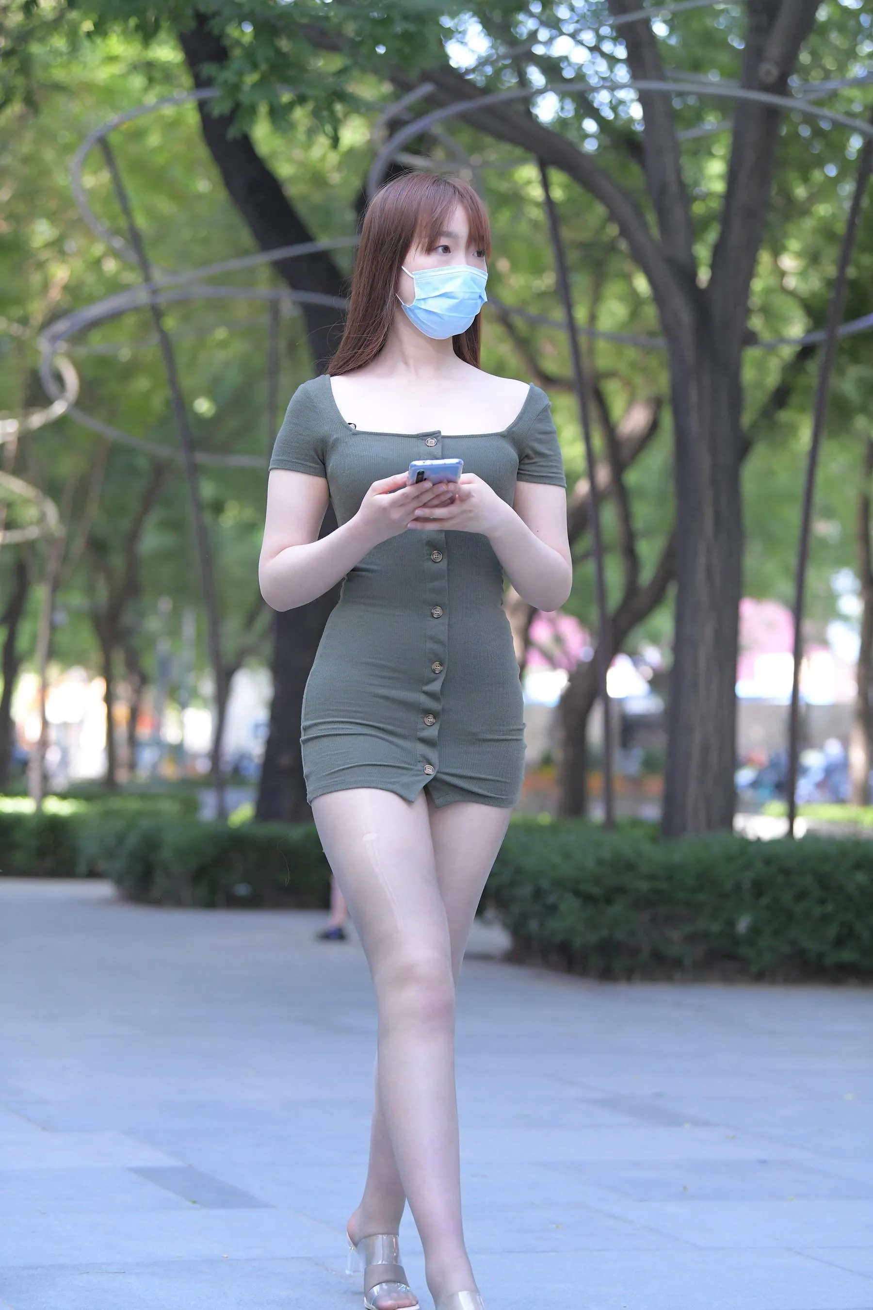 魔镜街拍 NO.183 包臀丝袜美女 [126P]插图4